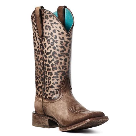 ariat leopard boots for women.